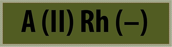 A (II) Rh (­­­–)